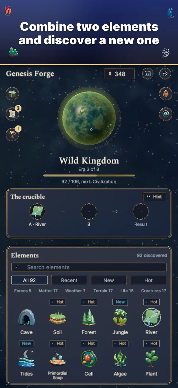 Genesis Forge screenshot